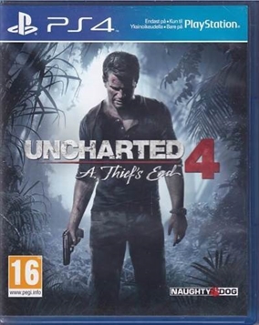 Uncharted 4 A Thiefs End - PS4 (A Grade) (Used) (eng)